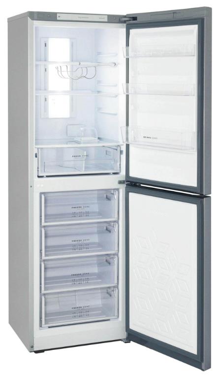 Холодильник БИРЮСА M940NF 340л металлик