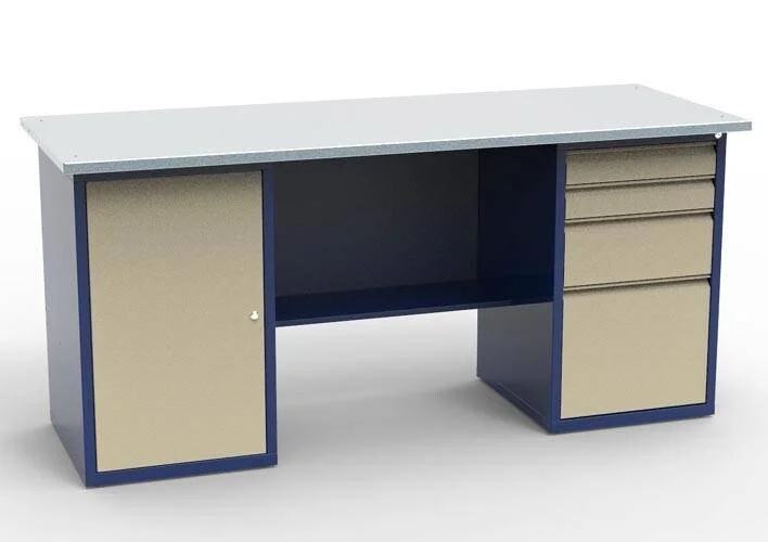 Верстак слесарный двухтумбовый СВ-2Т.01.04.19