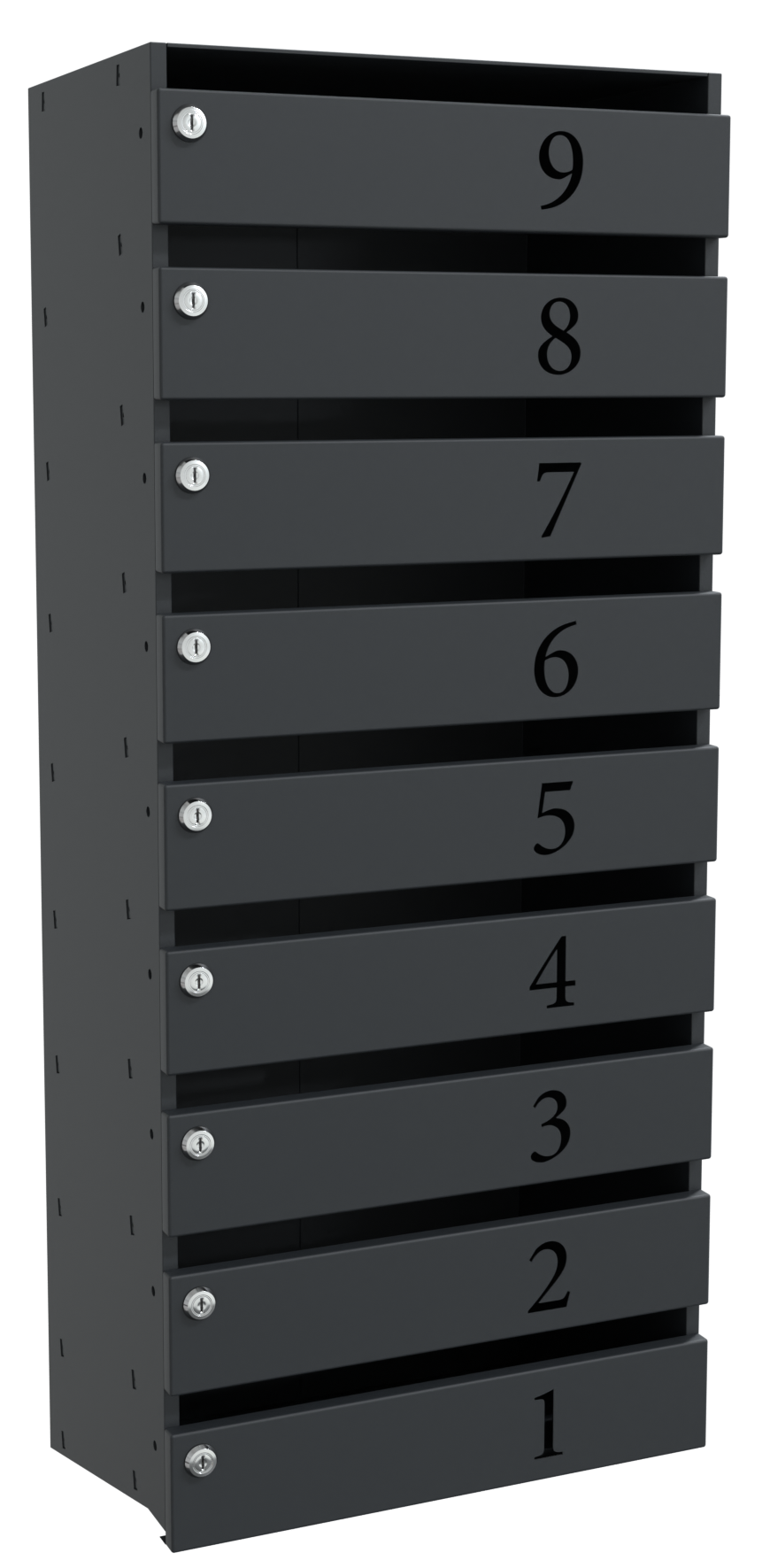 Почтовый ящик Святогор-9, 9 секций групповой многосекционный