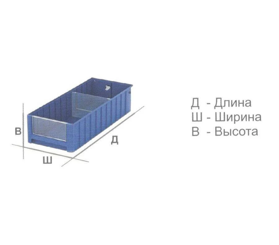 Контейнер пластиковый складской SK 51509