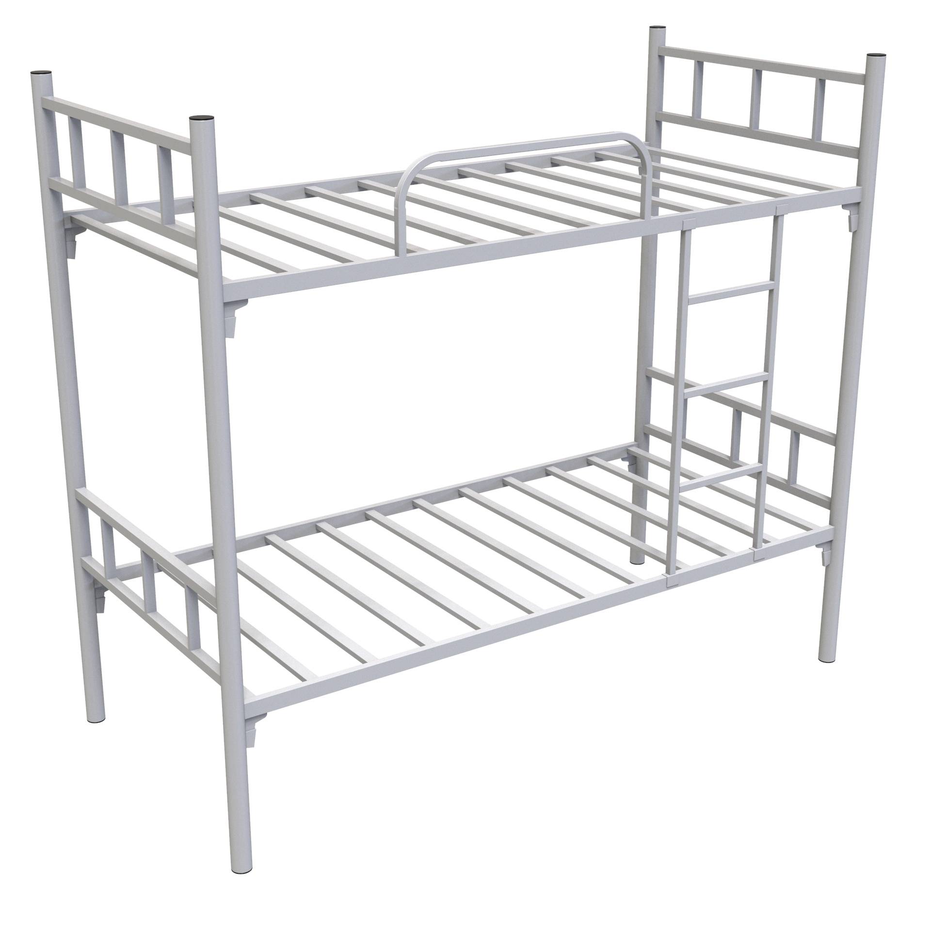 Фото кровать двухъярусная металлическая с лестницей — арсенал усиленная
